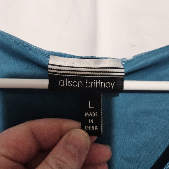 Allison Brittney Blue Polka Dot Dress! - Picture 2 of 6